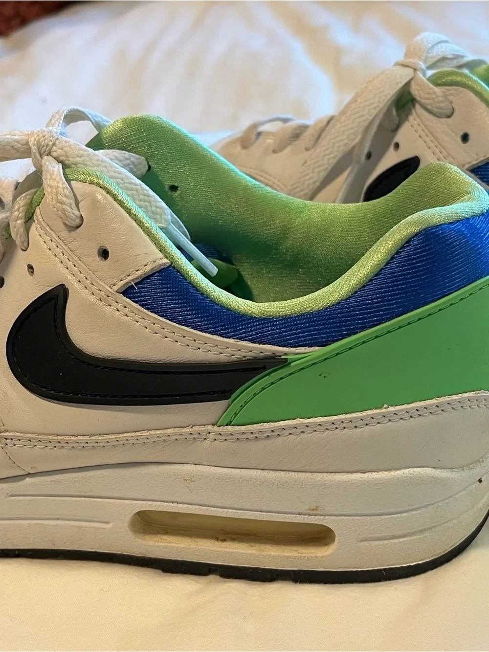 Nike Air Max 1 DNA | 9.5 | Huarache Green Royal AR3863-100
